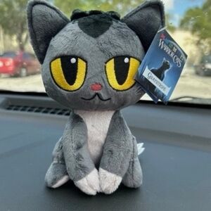 Graystripe Plush Toy - Gray and Black